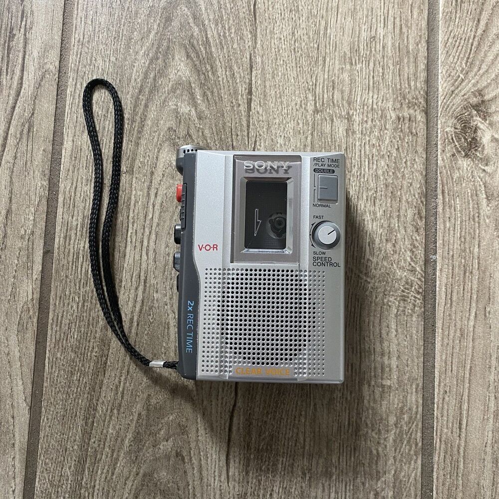 Sony TCM-200DV Cassette Voice Recorder Player Tested Fully Working
